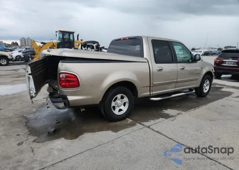 2002 Ford F150 Supercrew из США, поврежденный, VIN 1FTRW07672KB72839